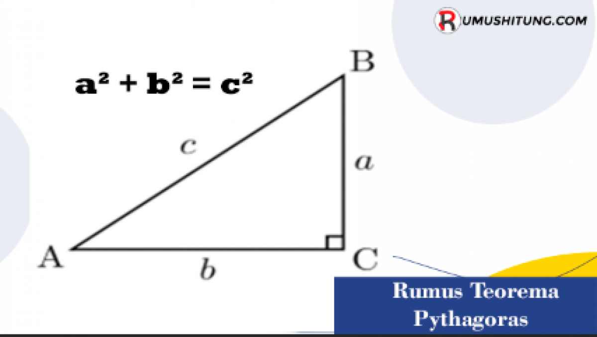 Rumus Teorema Pythagoras Segitiga - RumusHitung.Com